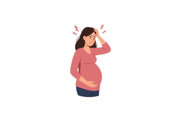 Download Pregnant Woman Expressing Concern in Fla - Pregnant Collection