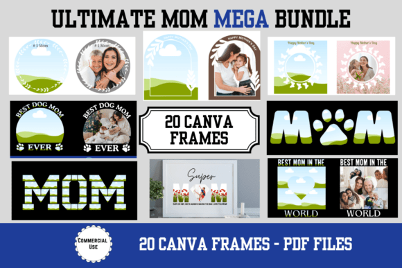Download Mom Mega Bundle Canva Frame Templates - Mega bundle Collection