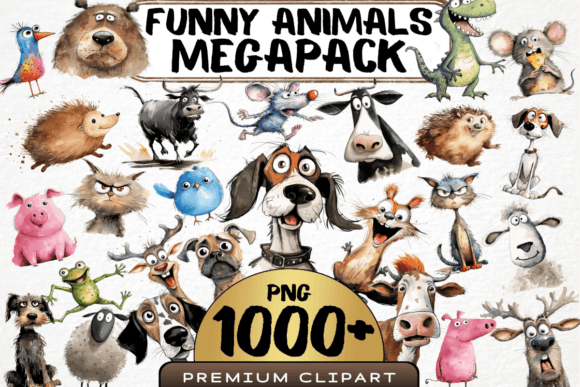 Download Funny Animals Mega Bundle - Mega bundle Collection
