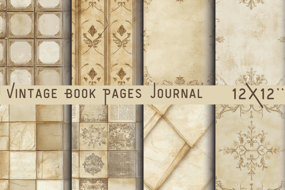 Download Vintage Book Pages Journal Paper - Vintage book pages Collection